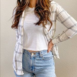 Plaid Button up shirt
